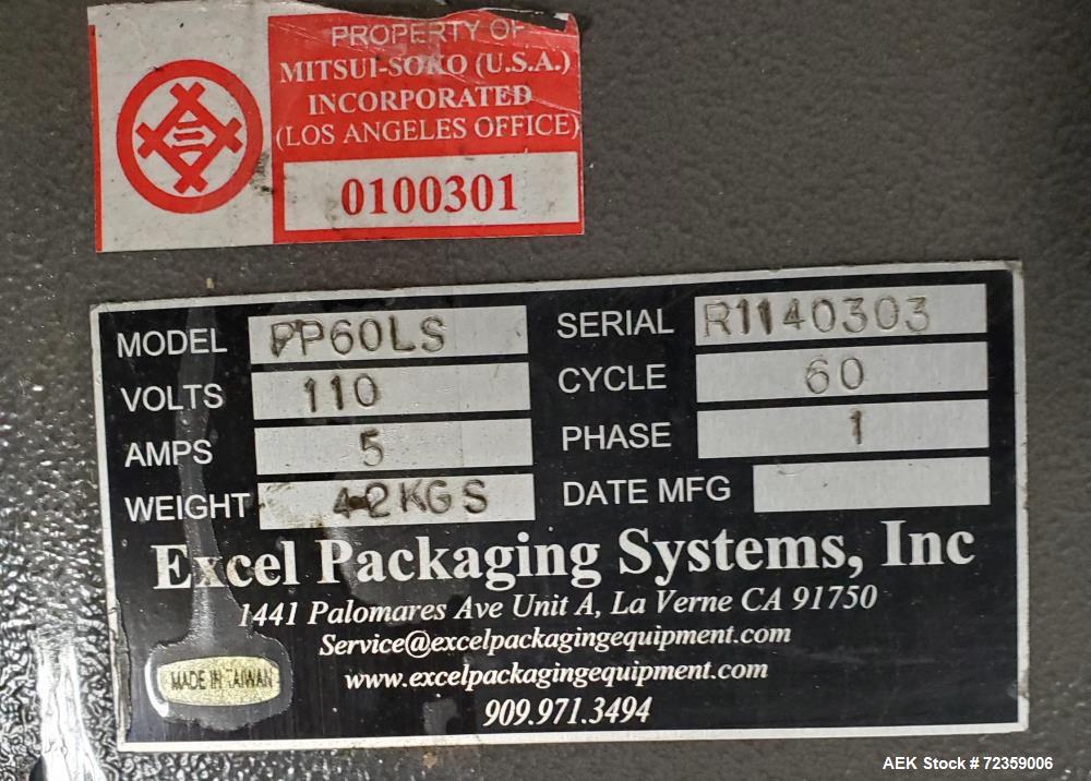 Used Excel Packaging Systems 60" Diameter Rotary Turntable