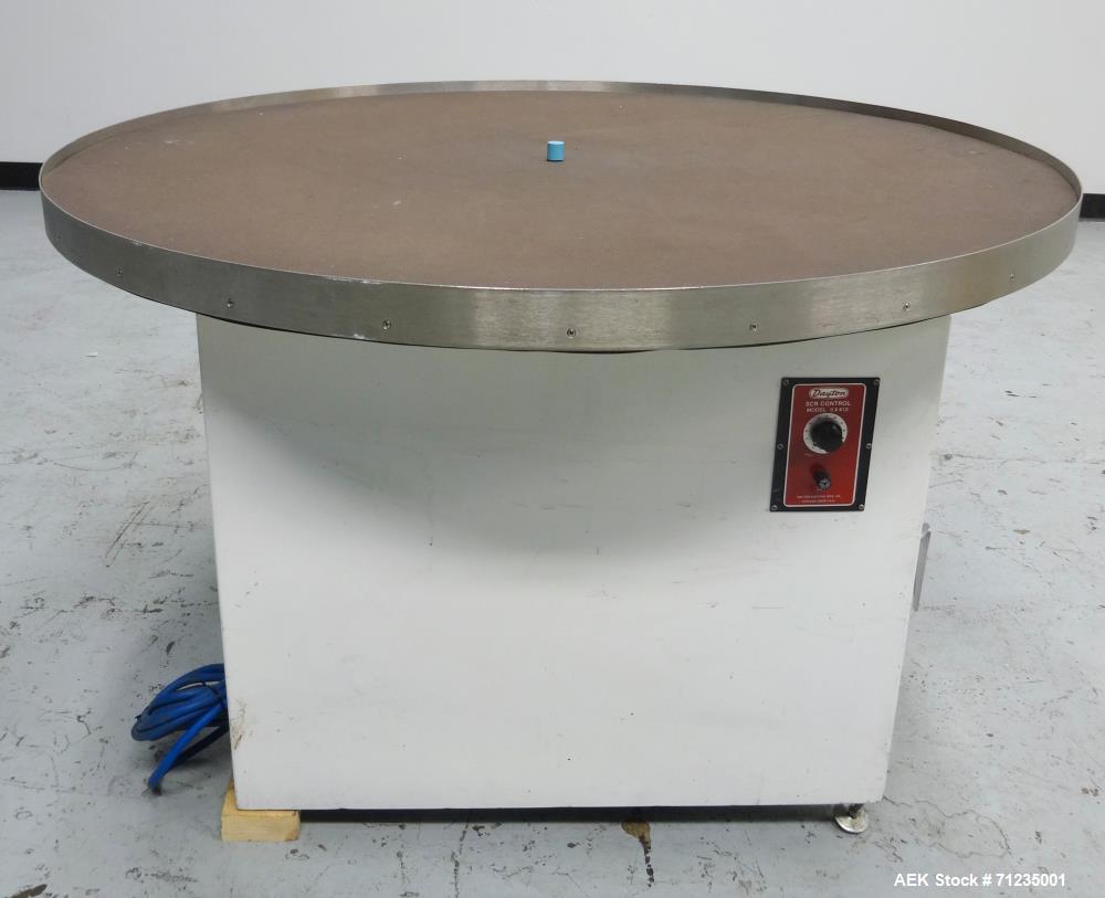 Used 48" Diameter Rotary Turntable/Accumulation Table