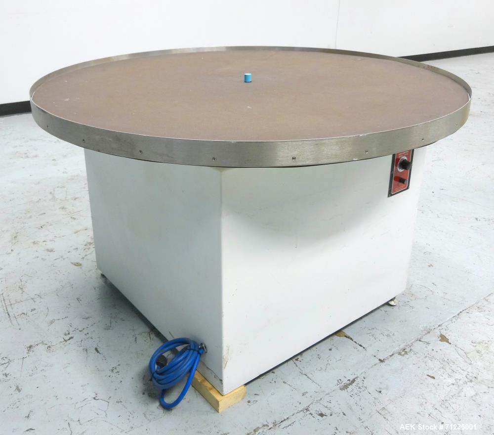 Used 48" Diameter Rotary Turntable/Accumulation Table