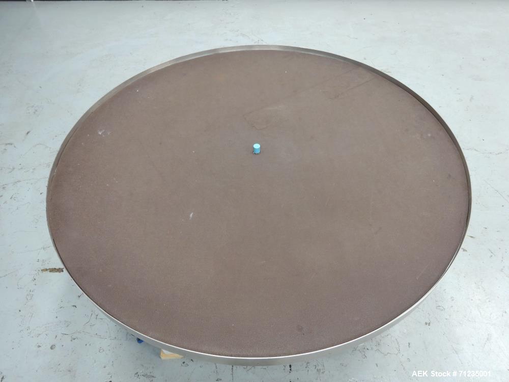 Used 48" Diameter Rotary Turntable/Accumulation Table