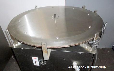 Used- King Rotary Accumulation Table, Model US3