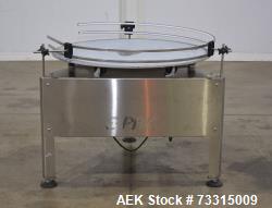 Used E-Pak 60" Diameter Accumulation Turntable – 304 Stainless Steel