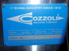 Used Cozzoli Machine Company Acummulating Table, Model AT24, Stainless Steel. 24