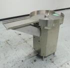 Used Cozzoli Machine Company Rotary Accumulation Table