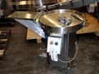 Used Cozzoli Machine Company Acummulating Table, model UT24, stainless steel. 24