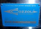 Used Cozzoli Machine Company Acummulating Table, model UT24, stainless steel. 24
