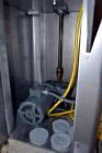 Used Cozzoli Unscrambler/Accumulating Table, Model UT36, Stainless Steel. 36’’ Diameter table with rectangular dump section. Driven by a 1/4hp, 90 volt DC motor with a speed controller. Mounted on ca...