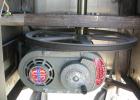 USED: Hull unscrambler/accumulating table, model 24A30. 30