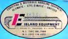 USED: Island Equipment unscrambler/accumulating table, 30