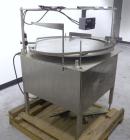 Used Kalish Unscrambler Accumulating Table, model 7500, 304 stainless steel. 36