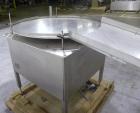 Used Kalish Unscrambler Accumulating Table, model 7500, 304 stainless steel. 36