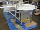 Used Kiss Packaging Machinery Accumulation Table, Stainless Steel. 42