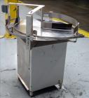 Used Stainless Steel Rotary Accumulation Table. Has 36