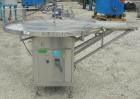 Used Perry Industries Unscrambler, Model VA-48, 304 stainless steel.  48