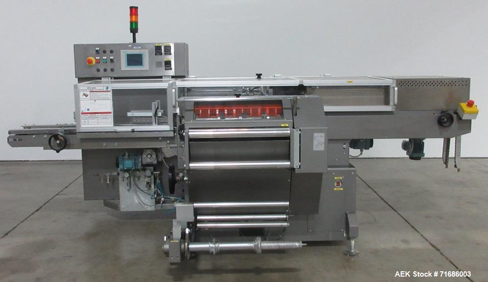 Used IMA BFB Automatic Overwrapping Machine. Model 3711U