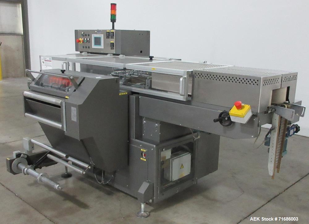 Used IMA BFB Automatic Overwrapping Machine. Model 3711U