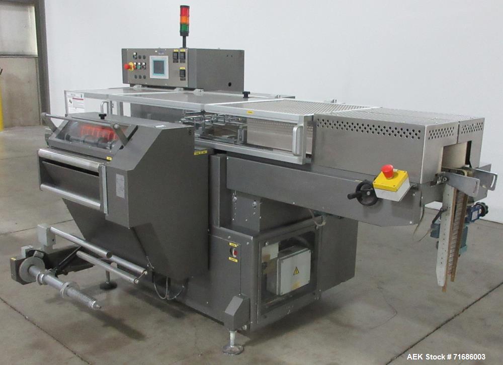 Used- IMA BFB Automatic Overwrapping Machine. Model 3711U