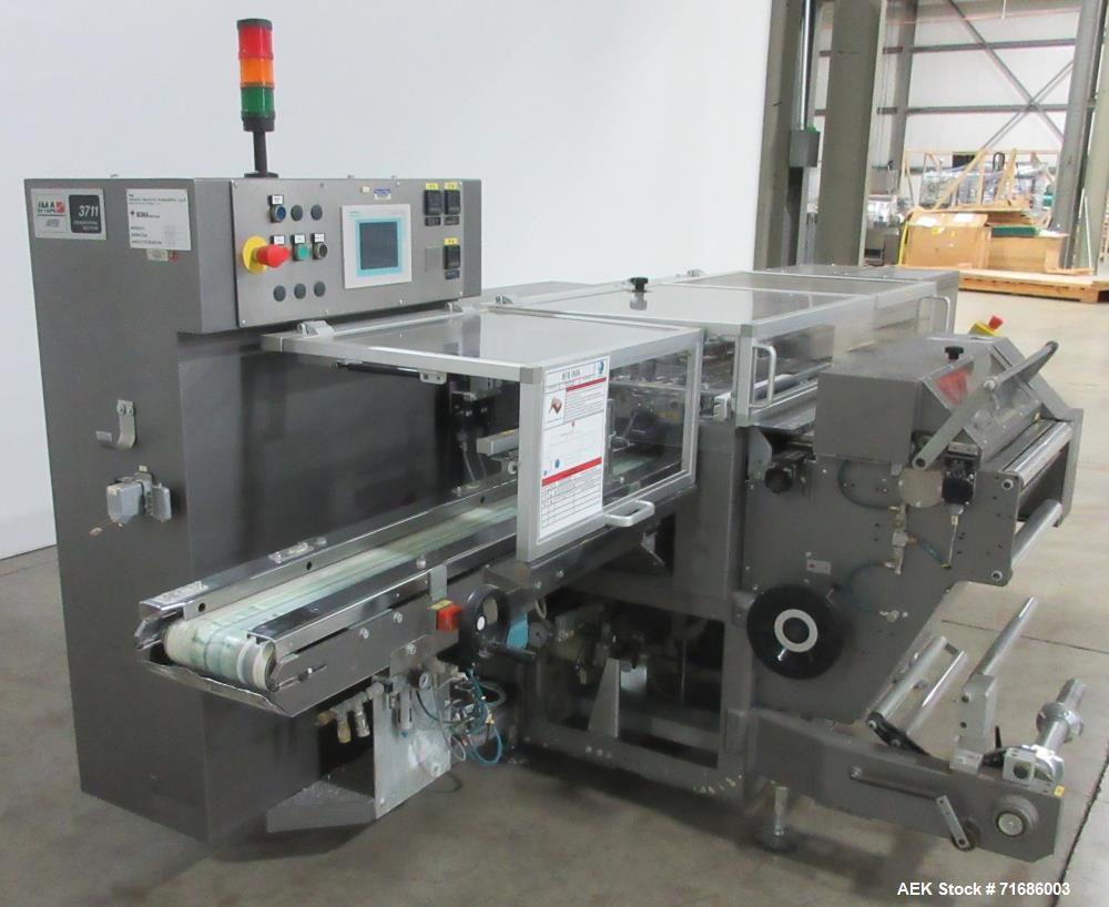 Used- IMA BFB Automatic Overwrapping Machine. Model 3711U