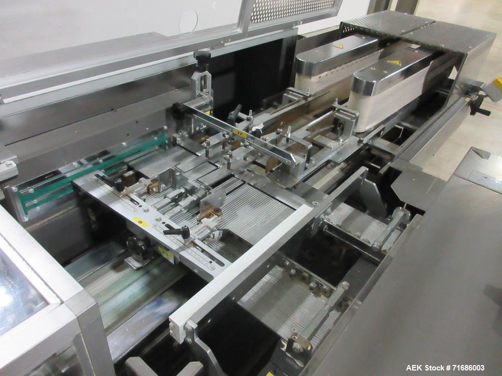 Used IMA BFB Automatic Overwrapping Machine. Model 3711U