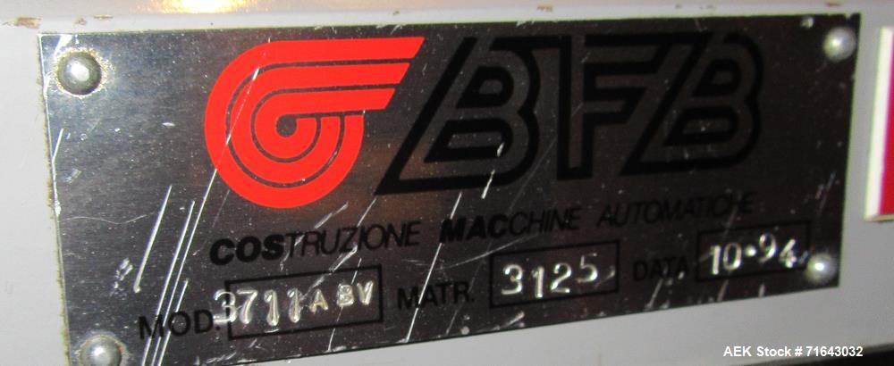 Used BFB Carton Bundler Model 3711ABV, Stainless Steel. Built: 1994. Serial no.: 3125
