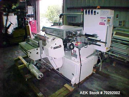 Used BFB 3711 (6) sided overwrapper and bundler capable of speeds up to 110 packages per minute. Package size range: (Length) 40mm - 175mm (height) 25mm to 90mm (depth-across the infeed conveyor) 55 ...