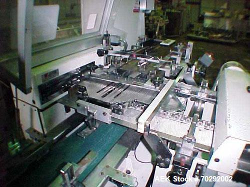 Used BFB 3711 (6) sided overwrapper and bundler capable of speeds up to 110 packages per minute. Package size range: (Length) 40mm - 175mm (height) 25mm to 90mm (depth-across the infeed conveyor) 55 ...