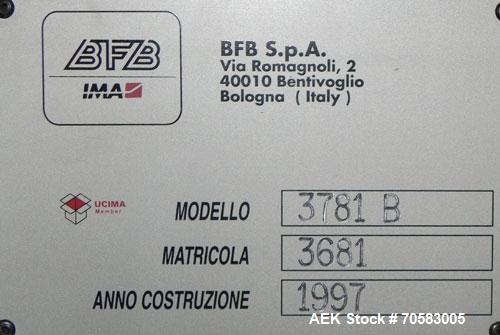 Used IMA BFB Model 3781B Overwrapper / Multi-Pack Bundler