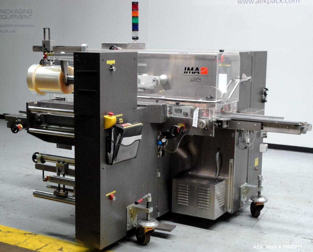 Used BFB (IMA) Model AC-120 Diefold Carton Over Wrapper