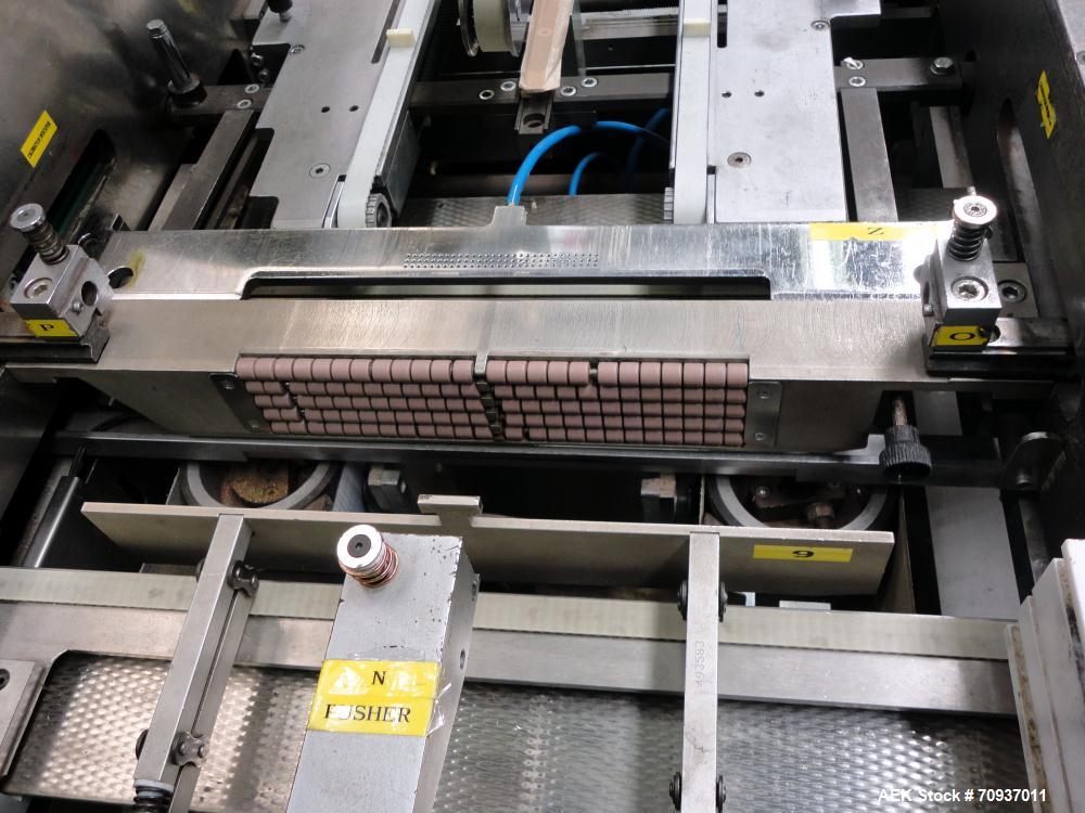 Used BFB (IMA) Model AC-120 Diefold Carton Over Wrapper