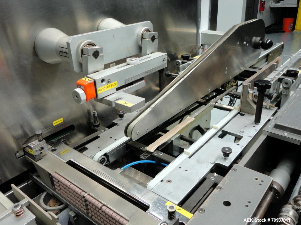 Used BFB (IMA) Model AC-120 Diefold Carton Over Wrapper