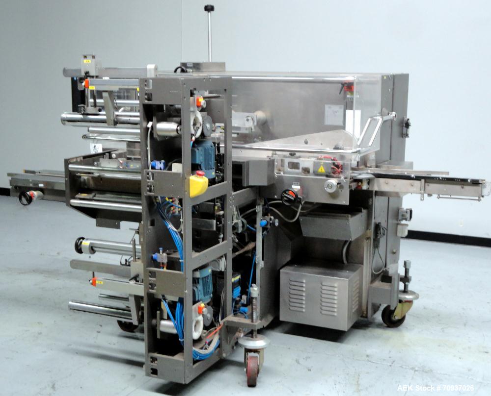 Used BFB (IMA) Model AC-120 Diefold Carton Over Wrapper