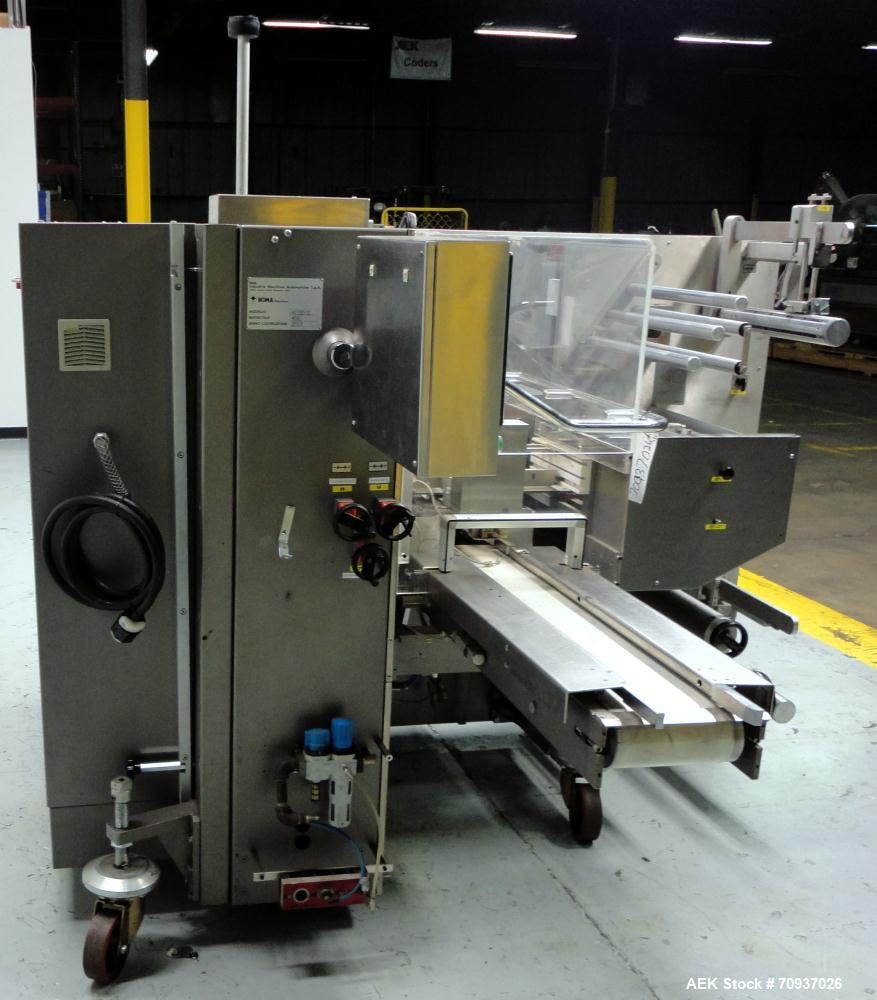 Used BFB (IMA) Model AC-120 Diefold Carton Over Wrapper