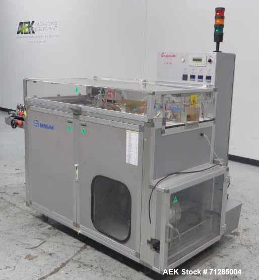 Used- Bergami Model CM 40 Die Fold Carton Overwrapper