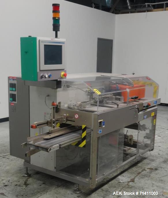 Used Marchesini MF910 Mini Box Die Fold Overwrapper
