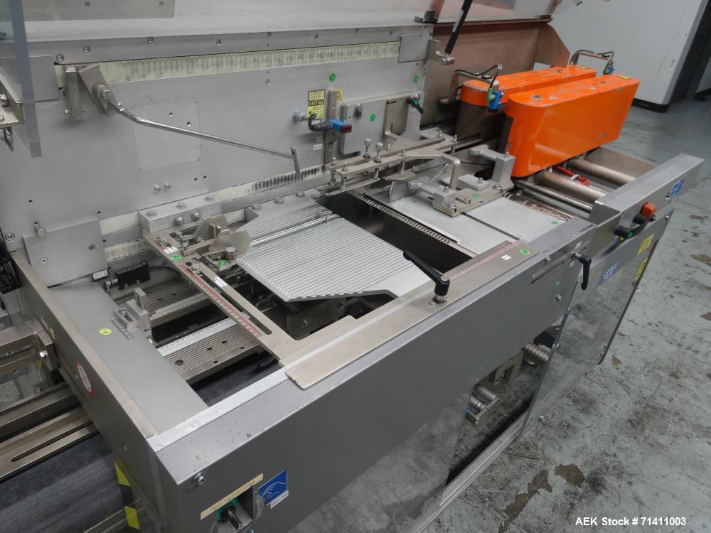 Used Marchesini MF910 Mini Box Die Fold Overwrapper