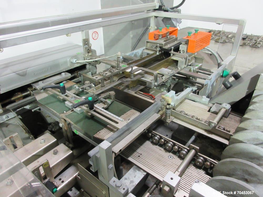 Used- Marchesini Model T20 Die Fold Carton Overwrapper