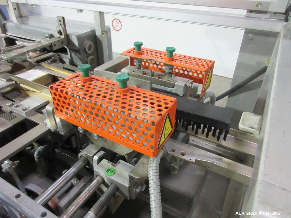 Used- Marchesini Model T20 Die Fold Carton Overwrapper