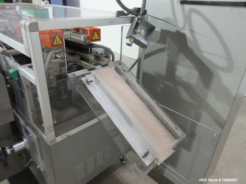 Used- Marchesini Model T20 Die Fold Carton Overwrapper