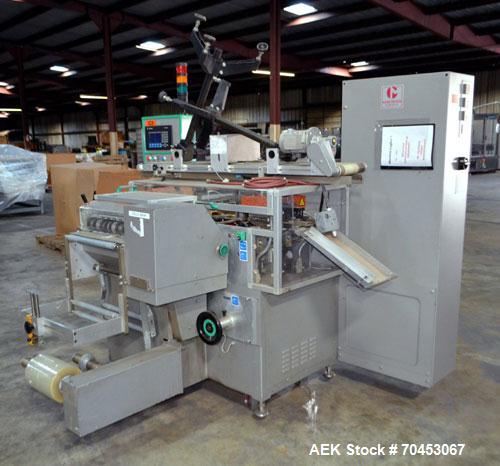 Used- Marchesini Model T20 Die Fold Carton Overwrapper