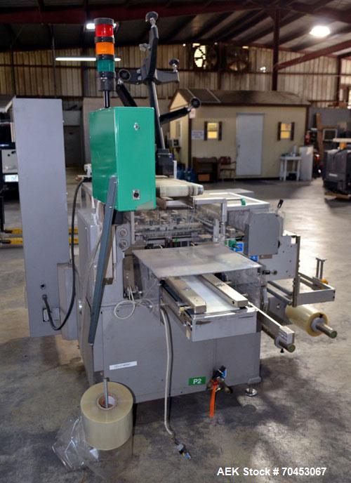 Used- Marchesini Model T20 Die Fold Carton Overwrapper