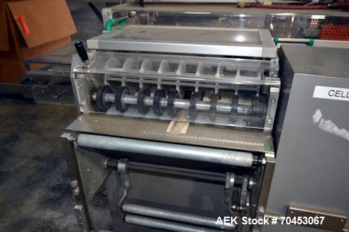 Used- Marchesini Model T20 Die Fold Carton Overwrapper