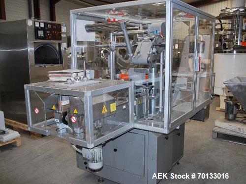 Used-PRB Automatic Cellophane Overwrapper.  Packing dimensions:  length 2.3" - 8.2" (60 - 210 mm), width 2.3" - 9.8" (60 - 2...