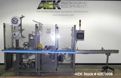 Used Scandia Turret Overwrapper, Model 712