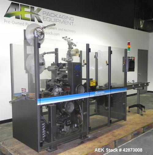 Used Scandia Turret Overwrapper, Model 712