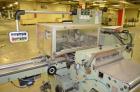 Used BFB (IMA) Model 3701U Automatic Carton Overwrapper. Capable of speeds up to 150' per minute - actual package per minute dependant on materials and application. Package size range: (length) 40mm ...