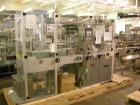 Used Pester Overwrapper, type PEWO-FOLD 1. 450mm max film width, 60mm x 60mm x 20mm min format, 400mm x 350mm x 140mm max format, rated up to 60 cycles/minute, 480 volt, serial #4452, new 1999.