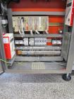 Used Sollas 17H125 Overwrapping Machine.  Used for all hot sealing oils, PP/PVC/PE/cellophane.  Formate area length 1.7