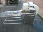 Used Mettler Toledo Wrapper, Model 645 XL-45, 90 degree conveyor, 3' accumulator table.