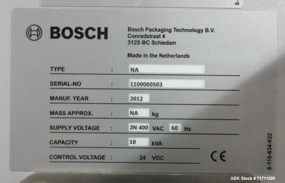 Used Bosch Pack 201HS Horizontal Wrapper