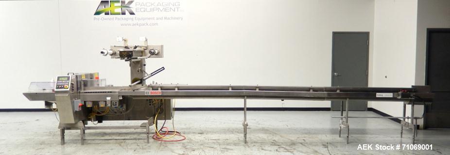 Used Bosch Doboy Model Linium 301 Horizontal Flow Wrapper.
